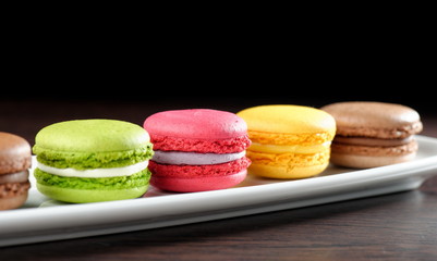 Original Paris Macaroons , delicious French pastries