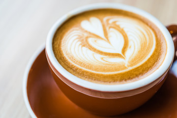 Latte coffee