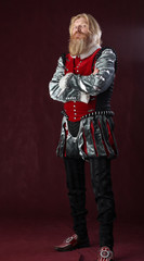portrait of a man of the Middle Ages