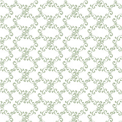 Seamless curly vintage background, wallpaper.