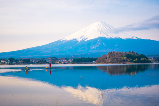 The mount Fuji in Japan