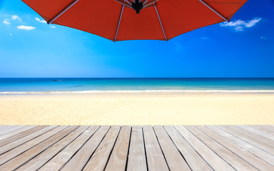 Tropical sea and blue sky in Phuket, Thailand