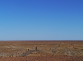 The dog fence in the Southern states of Australia
