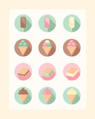 ice cream icons