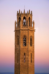 Seu Vella Tower. Lleida / Lérida, Catalonia, Spain - obrazy, fototapety, plakaty