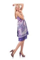 Young woman in fashion concept