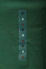 S size clothing label
