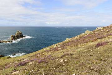coastline at Land End, Cornwall