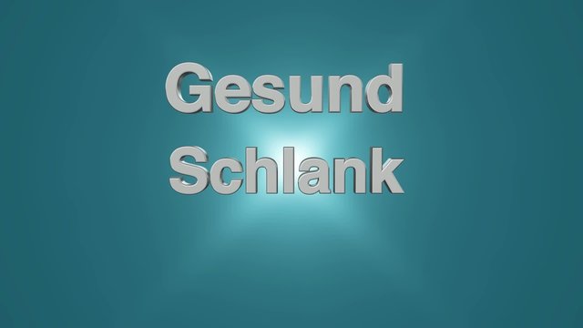 Gesund - Schlanl - Fit