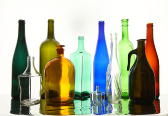 colorful bottles