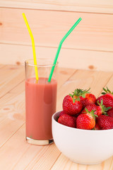 strawberry smoothie