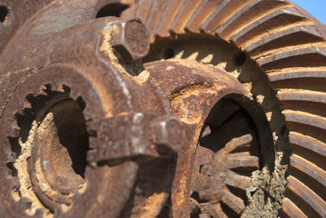 rusty gear