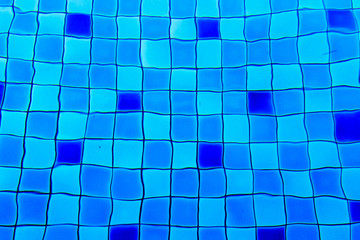 tile texture background of swimming pool tiles