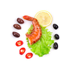 Shrimp close up