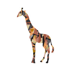 Obraz premium Giraffe Logo