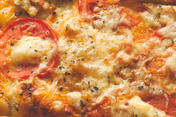 Pizza close up