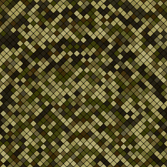 Abstract mosaic background of pixel color squares
