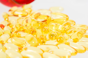 Omega 3 fish oil capsules