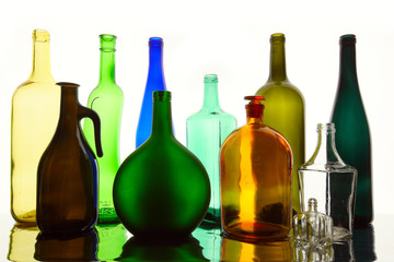 colorful bottles