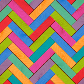 Colored wooden texture background of parquet