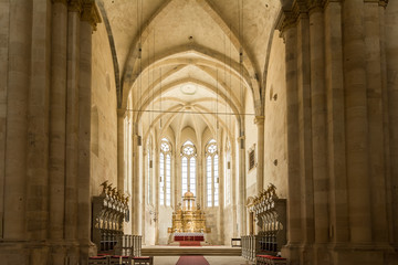 Obraz premium Saint Michael Cathedral Inside Built in 1291 In Alba Iulia