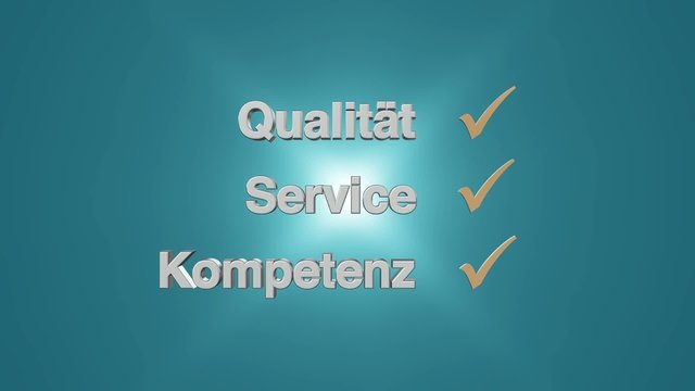 Qualität - Service - Kompetenz