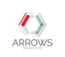 Minimal line design logo