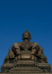 Fototapeta na wymiar Statue of King of Thailand.