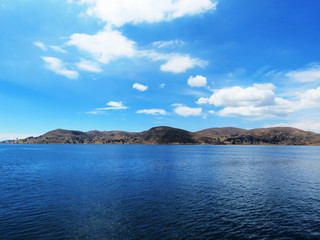Fototapeta na wymiar Lac Titicaca, Péninsule de Socca