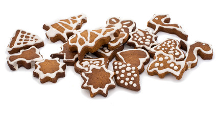 Christmas gingerbread cookies