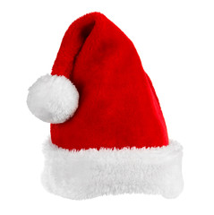 Obraz na płótnie Canvas Santa Claus red hat