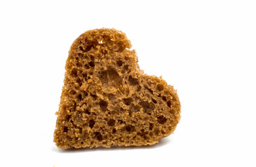 black bread heart