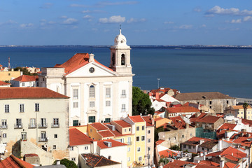 Church Igreja de Santo Estevao in Lisbon