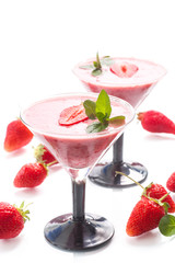 strawberry smoothie