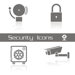 Iconos seguridad serie 1 FB reflejo