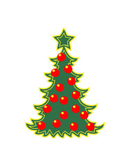 Weihnachtsbaum Weihnachten Stern Weihnachtskugeln