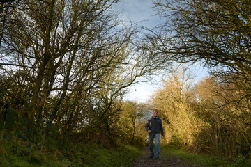 Obraz premium promenade dans la campagne