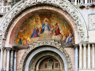 Venice Basilica Mosaic Painting