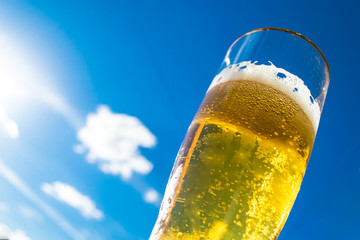 Glass of beer