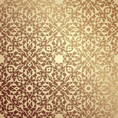Traditional floral islamic pattern