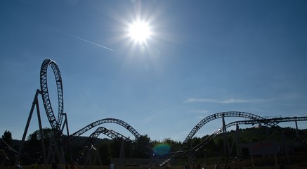 Obraz premium Achterbahn