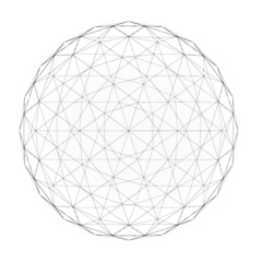 geometric gimp sphere