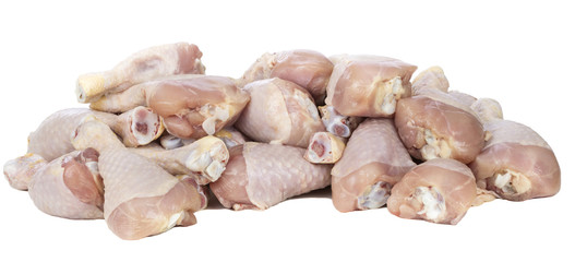 Raw chicken legs