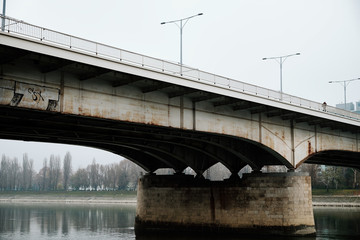 Bridge on danube river