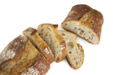 bread baked in a traditional oven