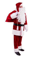 Santa Claus with big bag