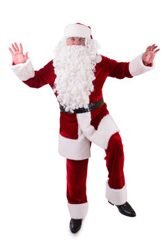 Santa Claus dancing