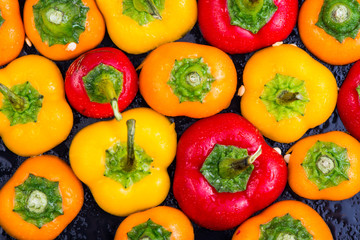 Fresh pepper background