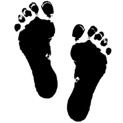 black footprint - 73695625