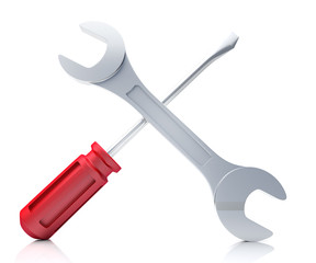 Wrench and Screwdriver